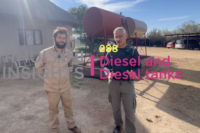 Rhulani Insights 288 – Diesel and diesel tanks
