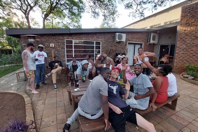 Christmas Party: This day belonged to Rhulani's staff